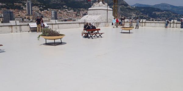 terrazza con manto impermeabile